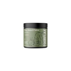FOURFLAX 冷壓亞麻籽片 寵物營養補充品, 130g, 1個, 歐米伽 3