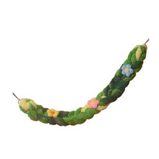 앵무새 케이지 걸이용 로프 스탠드 펄치 새장 중형 대형 새 놀이용, 1. Green Yellow, 1개