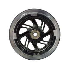 CAMPNIC 발로타 킥보드 씽씽카 발광 불바퀴 120mm사이즈 (608ZZ), 블랙, 1개