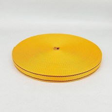 貨物捆綁帶固定帶剎車繩耐磨加厚扁帶繩繃帶貨車用拖車繩子捆綁繩, 1個, 黃色 2.5cm寬 50米長