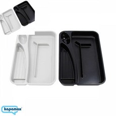 일햐 카파맥스 다용도 펜 접시 트레이 2종 택1 펜슬트레이 연필접시 펜받침대, Black