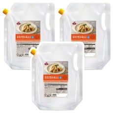 대상 쉐프원 후르츠 탕수육소스, 3개, 2kg