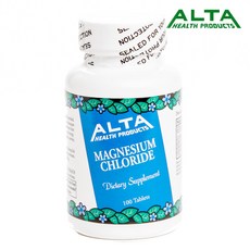 ALTA HEALTH PRODUCTS 氯化鎂錠, 1個, 100 件