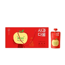 사과다움 사과즙 100 씨없는사과, 1개, 120ml