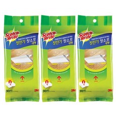 3M 정전기 청소포 대형 30매x3개 90매입