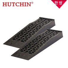 액세스 자동차 파이프 휴대용 경사로 차키 자키 용량 플라스틱로드 램프, 블랙 한 쌍, 1.검은색