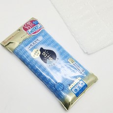 SEC 일본산 키쿠론 아와스타 샤워타올 하드 블루 AWASTAR