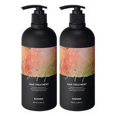 바나날 퍼퓸드 헤어 트리트먼트 스윗 프레쉬 페어, 500ml, 2개