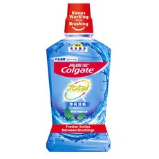 高露潔 全效薄荷清新漱口水 500ml 超值組, 1個