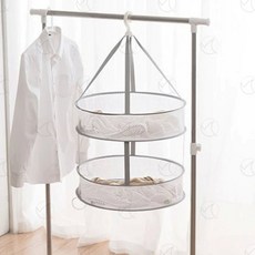 2단 빨래건조망 인형 장난감 말리기 매쉬망 양말건조대