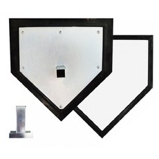 브렛 프로 고정형 홈플레이트 PDH-1 야구 홈베이스, 단품