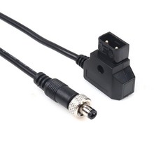 SYLINKCABLES 파워 탭 D-탭 - 12V 잠금 스트레이트 DC 5.5 2.5mm 비디오 장치용 Atomos Ninja V Blackmagic 비디오 어시스트 Sm