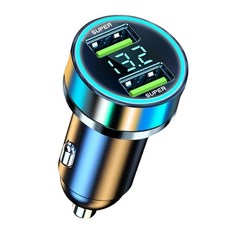 240W雙口車用充電器，支援多品牌手機快充, 單充電頭, F1SX