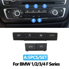 대시보드 에어컨 버튼 키 캡 수리 키트 BMW 1 2 3 4 F 시리즈 F20 F30 F35 F45 F46, Model A