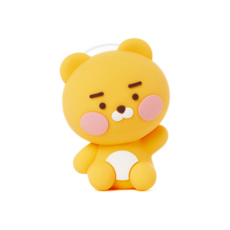 카카오프렌즈 칫솔 홀더 라이언 피규어 흡착식 걸이, 1개