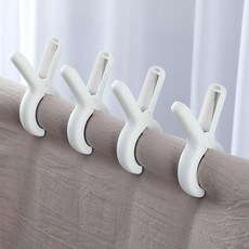 옷감 손상없는 무자국 다용도 빨래집게 강력한 대형 집게 이불빨래 3개입 대형빨래집게, 1개