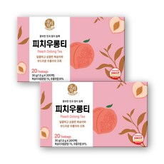 우리차 피치우롱티, 1.5g, 20개입, 2개