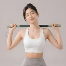 핏룸 프리미엄 바디라인 케어 마사지 스틱, green, 1개