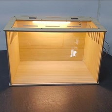 피그미다람쥐용품 햄케이지 사육장 카툰형 필요 70x40x40cm 조립 투명, 1개, H. 통기 경사 80x40x40