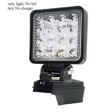 4/6/8 인치 Led 빛 휴대용 스포트 라이트 무선 야외 작업 낚시 비상 도구 맞는 Makita 18V 배터리, 01 B