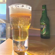 메리테이블 한라산 오로라 맥주잔 맥주컵 소맥잔 라떼컵 커피잔, 1개