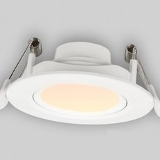 (올핀) LED 조명 MR16 할로겐 일체형 매입등 각도조절 W2 2.5인치 3W 화이트 전구색 플리커프리 비츠온