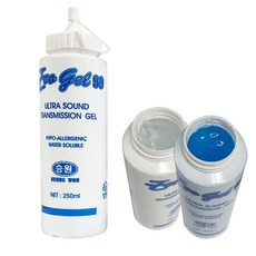 승원메디칼 에코젤 ECO GEL99 초음파젤 250mL (블루/투명), 1개, 초음파젤 250mL 투명색