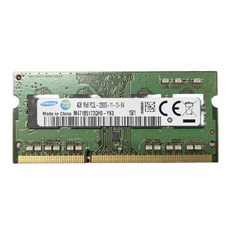 삼성전자 4GB DDR3 PC3L-12800S 1600MHz 노트북용 메모리 15년 1주차 이후 저전력 은박지 포장, 1개, 4GB DDR3 12800