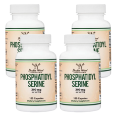 더블우드 포스파티딜세린 캡슐 300mg 8주분 120정, 4개
