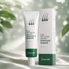 크림밀크 스칼프 줄기세포 아미노산 탈모 증상완화 집중케어 데일리 앰플, 1개, 30ml