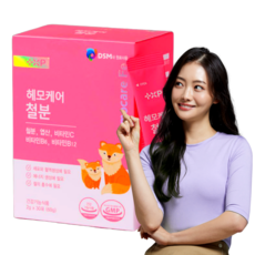 여성 철분제 어린이 임산부 철분영양제 변비없는 분말, 30개, 1정