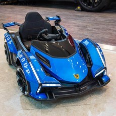 제프노 고카트 접이식고카트 성인용고카트 전동카트, 1개, 사중 도금 블루 리모컨 스윙 가죽 12V7