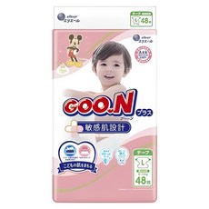 日本大王 GOO.N 敏感肌 肌快適 尿布 日本境內版 紙尿褲 輕巧褲 褲型, L