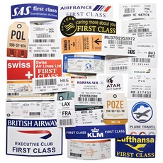 포트렘 캐리어스티커 노트북스티커 꾸미기, 03_항공권