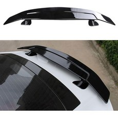 테슬라 모델 S (페이스리프트 2021) 2021년 2022년 2023년 2024년 차량 후면 트렁크 스포일러 꼬리날개 범퍼 디퓨저 스포일러 스타일링 액세서리 광택 검정, 보통, 광택 블랙