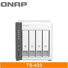 QNAP TS-433-4G 網路儲存伺服器, 詳見商品說明, 1GB