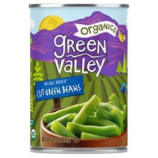 Organic Cut Green Beans -- 14.5 fl oz, 1개