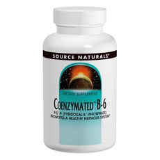 SOURCE NATURALS 輔酶B-6錠 25mg, 1個, 120 件
