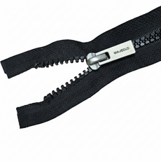 오늘출발 비슬론 5호 지퍼 투웨이 검정지퍼 61cm 63.5cm 66cm 공장 도매, 1개, 25인치