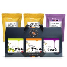 [본사직영] 다예 100%국산 환절기 유익한 3종 모과차+귤피차+도라지차 선물세트, 2세트, 72개입