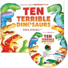 노부영 Ten Terrible Dinosaurs (25th Anniversary) (원서 & CD), 노부영 Ten Terrible Dinosaurs (.., 편집부(저), 제이와이북스