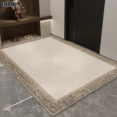 QRU入戶門地墊家用高級感別墅大門口防滑腳墊子進門玄關耐髒除塵地毯, 1個, 空山