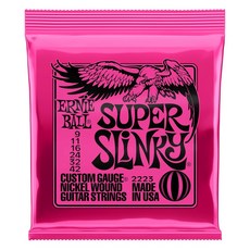 Ernie Ball SUPER SLINKY 電吉他弦 鎳纏繞 紅鷹 經典老鷹弦 2221 2223, 1個, 2223(紅鷹)