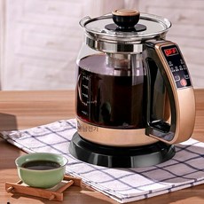 가정용 약탕기 차 메이커 상황버섯 건강 티포트, 골드, 기본 모델명/품번