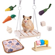 햄찌무드 햄스터 장난감 베스트 세트, 1세트, 9종