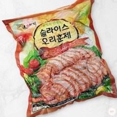 JC 화영 슬라이스 훈제오리 800g VDF 슬라이스고기 한끼해결 고단백식