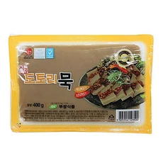 도토리묵 식자재 시골도토리묵400gX10개 BOX 시골 묵 식재료, 1개, 400g