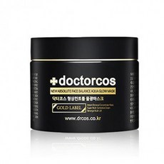 doctorcos 雪白水光面膜 補水滋潤, 1個, 第四代黑金爆水面霜110ml主打緊緻