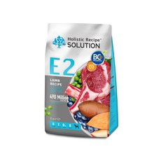 Holistic Recipe SOLUTION 無穀犬糧, 1個, E2 活力羊肉餐-成犬(小顆粒)4.5磅