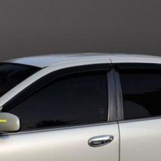 차량 크롬썬바이져 SM5 썬바이저 스모그 선바이저 윈도우 빗물받이 1998 썬바이져, 1개, 1개